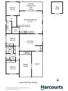 Floorplan of Homely house listing, 24 Hance Road, Howrah TAS 7018