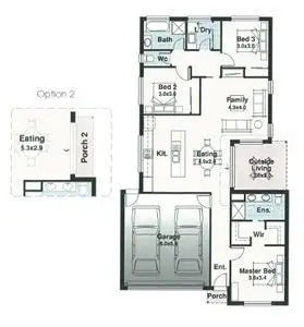 Floorplan of Homely house listing, Lot 40 Redwood Road, Kingston TAS 7050