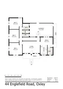 Floorplan of Homely house listing, 44 Englefield Road, Oxley QLD 4075