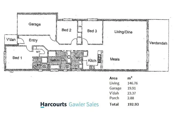 Floorplan of Homely house listing, 3D Burrows Street, Willaston SA 5118