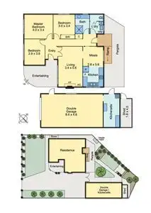 Floorplan of Homely house listing, 4 Morris Street, Reservoir VIC 3073