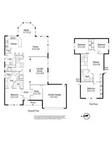 Floorplan of Homely house listing, 47 Cathies Lane, Wantirna South VIC 3152