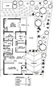 Floorplan of Homely house listing, 16 Hampden Street, Firle SA 5070
