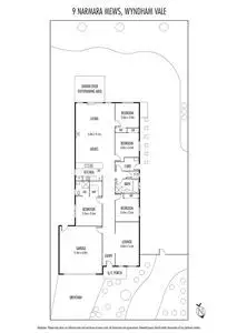 Floorplan of Homely house listing, 9 Namara Mews, Wyndham Vale VIC 3024