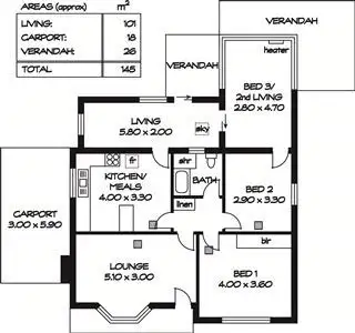 Floorplan of Homely house listing, 19 Stuart Road, South Plympton SA 5038