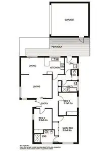 Floorplan of Homely house listing, 12 Margaret St, Berwick VIC 3806