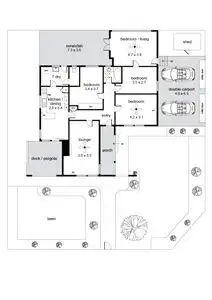 Floorplan of Homely unit listing, 3/16 Osterley Terrace, Seacliff Park SA 5049