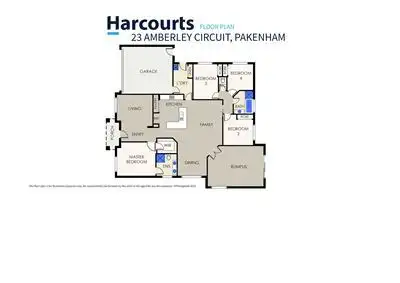 Floorplan of Homely house listing, 23 Amberley Drive, Pakenham VIC 3810