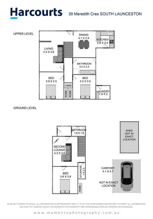 Floorplan of Homely house listing, 39 Meredith Crescent, South Launceston TAS 7249
