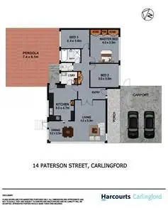 Floorplan of Homely house listing, 14 Paterson Street, Carlingford NSW 2118