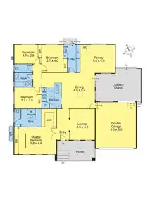 Floorplan of Homely house listing, Address available on request