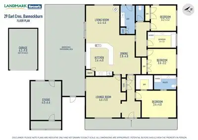Floorplan of Homely house listing, 29 Earl Crescent, Bannockburn VIC 3331