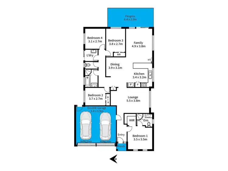 Floorplan of Homely house listing, 47 Prow Drive, Seaford Meadows SA 5169