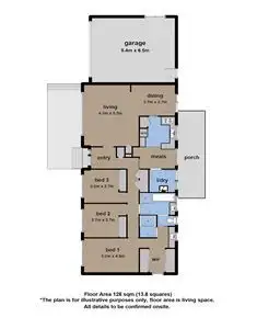 Floorplan of Homely house listing, 8 Anne Street, Berwick VIC 3806