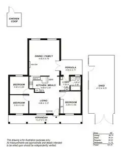 Floorplan of Homely house listing, 17 North Road, Nairne SA 5252
