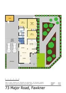 Floorplan of Homely house listing, 73 Major Road, Fawkner VIC 3060