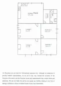 Floorplan of Homely house listing, 12 Elizabeth Street, Manoora SA