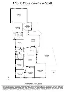 Floorplan of Homely house listing, 3 Gould Close, Wantirna South VIC 3152