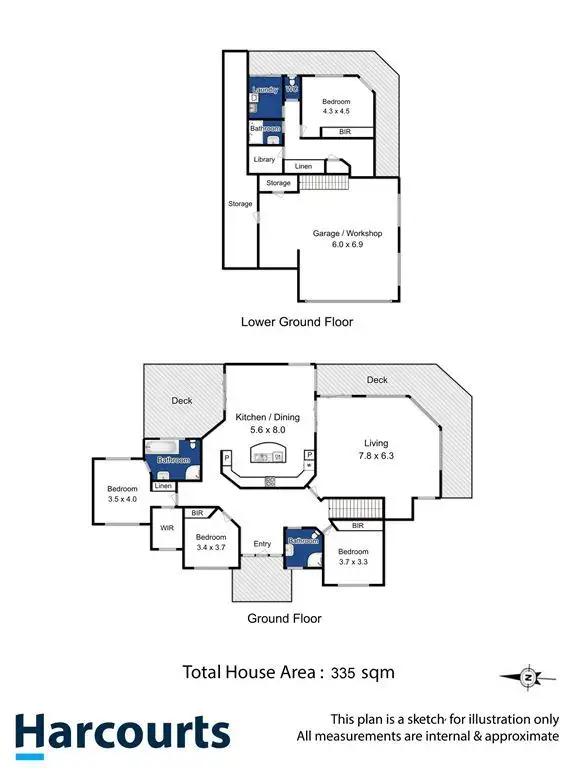 Floorplan of Homely house listing, 16 Cider Gum Drive, Blackmans Bay TAS 7052