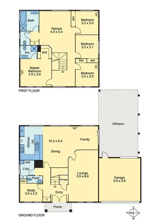 Floorplan of Homely house listing, 36 Mosman Close, Wantirna South VIC 3152