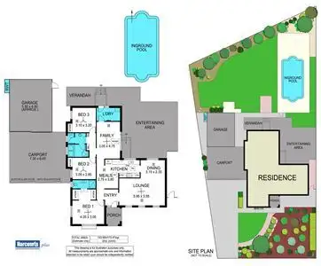 Floorplan of Homely house listing, 1 Nari Drive, Sheidow Park SA 5158
