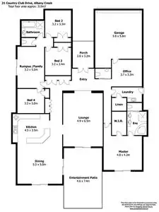 Floorplan of Homely house listing, 31 Country Club Drive, Albany Creek QLD 4035