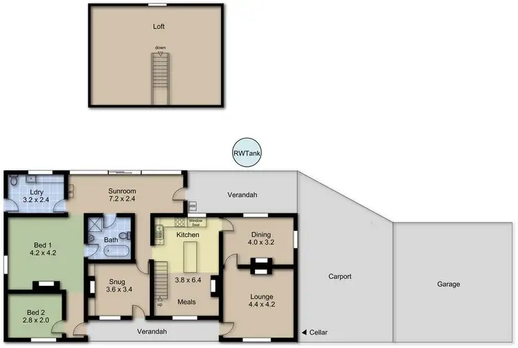 Floorplan of Homely house listing, 38 Victoria Street, Gumeracha SA 5233