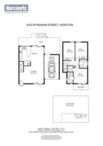 Floorplan of Homely unit listing, 4/22 Wyndham Street, Herston QLD 4006