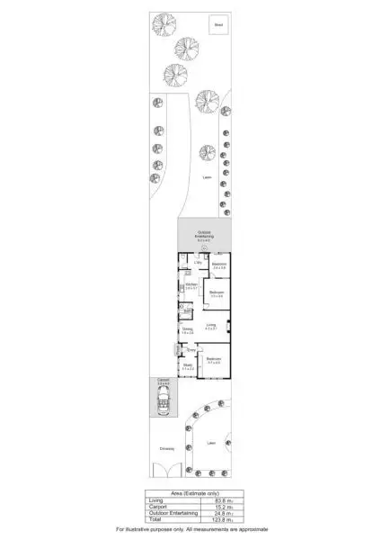 Floorplan of Homely house listing, 7A Fourth Avenue, Glenelg East SA 5045