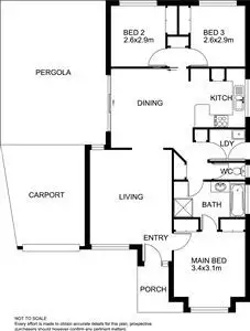 Floorplan of Homely house listing, 68 Raisell Road, Cranbourne West VIC 3977