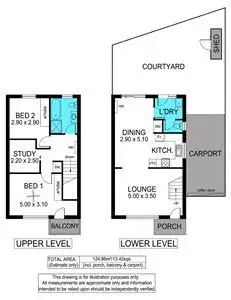 Floorplan of Homely townhouse listing, 4/4 Chapel Street, Plympton SA 5038