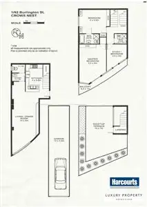 Floorplan of Homely unit listing, 1/92 Burlington Street, Crows Nest NSW