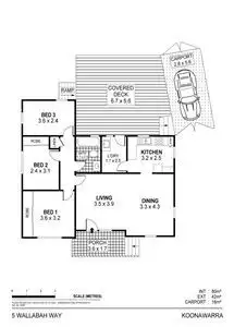 Floorplan of Homely house listing, 5 Wallabah Way, Koonawarra NSW 2530