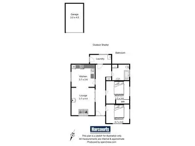 Floorplan of Homely house listing, 49 Weld street, Beaconsfield TAS 7270