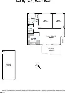 Floorplan of Homely apartment listing, 41 Hythe Street, Mount Druitt NSW 2770
