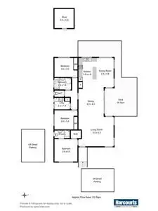 Floorplan of Homely house listing, 6 Glebe Hill Road, Howrah TAS 7018