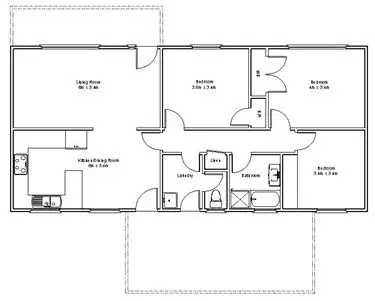 Floorplan of Homely house listing, 11 Arran Street, Jamestown SA 5491