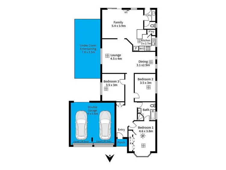 Floorplan of Homely house listing, 16 Spring Park Circuit, Aberfoyle Park SA 5159