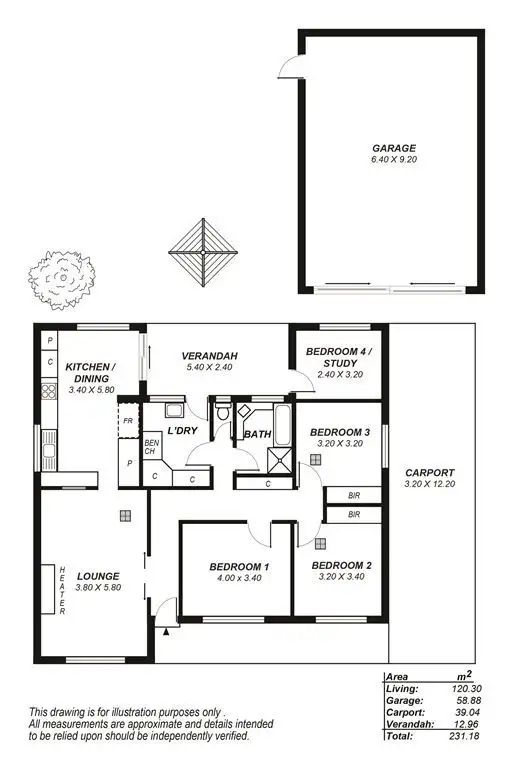 Floorplan of Homely house listing, 22 Baudin Road, Victor Harbor SA 5211