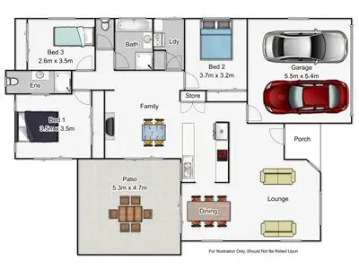 Floorplan of Homely house listing, 18 Tracey Street, Wynnum West QLD 4178