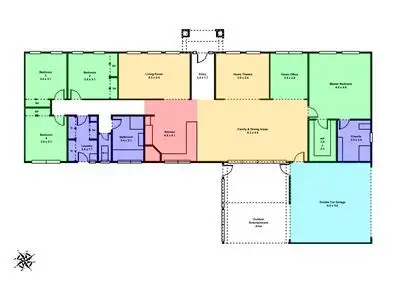 Floorplan of Homely house listing, 103 Howe Street, Miners Rest VIC 3352
