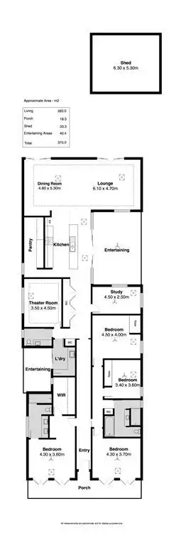 Floorplan of Homely house listing, 37a Methodist Street, Willunga SA 5172