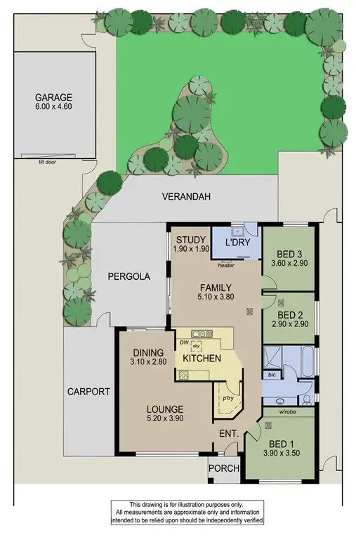 Floorplan of Homely house listing, 137 Perry Barr Road, Hallett Cove SA 5158