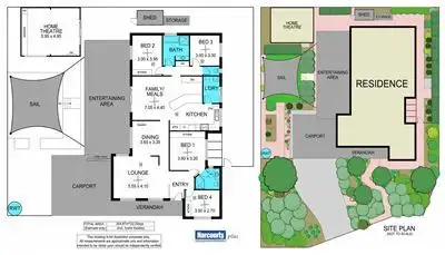 Floorplan of Homely house listing, 6 Tapley Court, Sheidow Park SA 5158