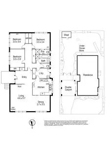 Floorplan of Homely house listing, 4 Kindra Court, Vermont South VIC 3133