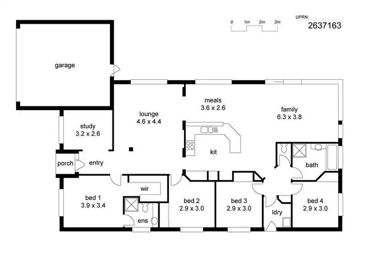 Floorplan of Homely house listing, (D.H.A) Defence Housing Australia, Craigmore SA 5114