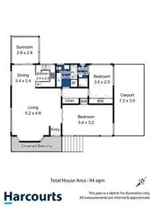 Floorplan of Homely unit listing, 20 Village Drive, Kingston TAS 7050