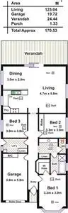 Floorplan of Homely house listing, 33 First Street, Gawler South SA 5118