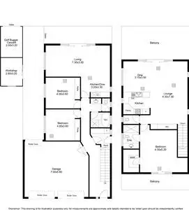 Floorplan of Homely house listing, 1B Billabong Road, Goolwa South SA 5214