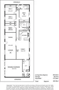 Floorplan of Homely house listing, 74 Shepherd Road, Echunga SA 5153
